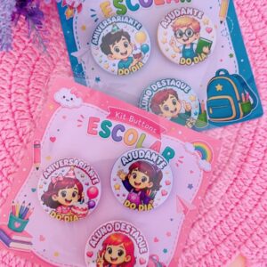 Buttons Escolares