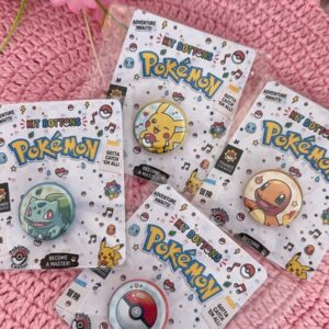 Button Pokemon  32mm